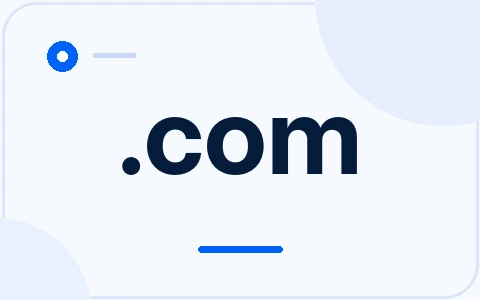 Hình ảnh đuôi tên miền .com